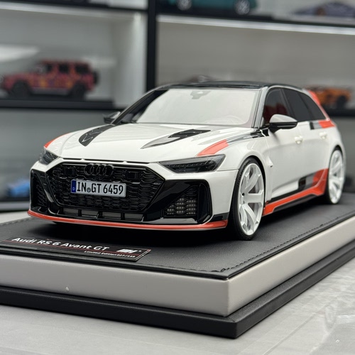 MOTORHELIX MH 1:18 奥迪RS 6 Avant GT树脂汽车模型收藏品