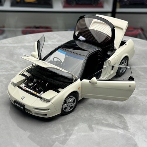 LCD 1:18 本田 NSX 第一代MK1 合金全开 汽车模型 合金汽车模型