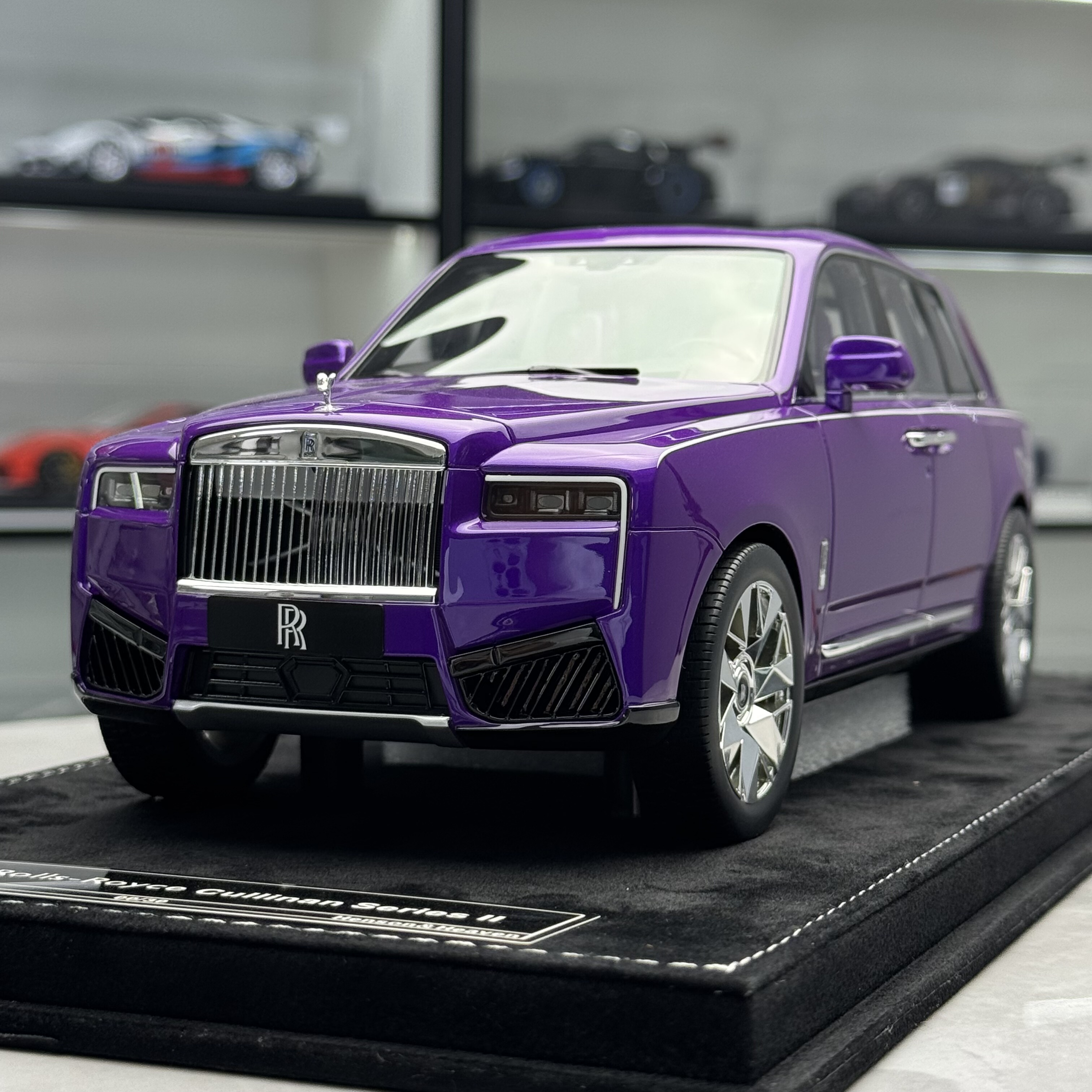 HH Model 1:18 劳斯莱斯 库里南 二代 树脂汽车模型 收藏摆件送礼