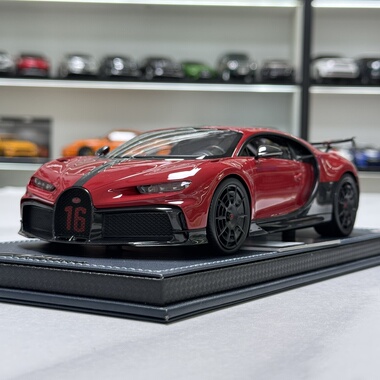 MR 1:18 布加迪Bugatti Chiron Pur Sport 限量版 树脂汽车模型