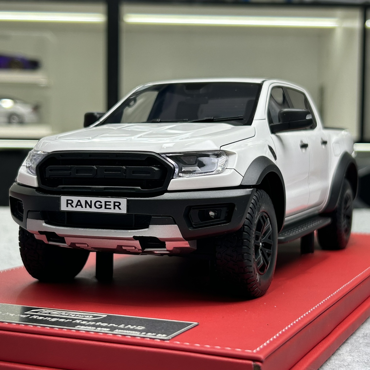 福特骑兵皮卡车模 MK 1/18  2019 Ford Ranger Raptor 汽车模型