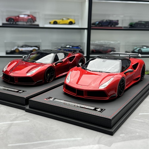 BBA model 1:18 法拉力 488GTB Novetic 限量版 树脂汽车模型