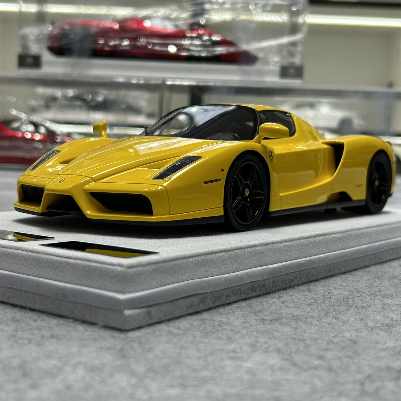 GAVIN1:18法拉利恩佐ENZO经典跑车合金全开汽车模型收藏摆件送礼