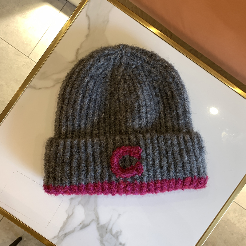 毛线帽逛街百搭男女秋冬
