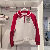 女童新年系列时尚 斯凯奇儿童2026年春季 新款 百搭运动卫衣L126G017