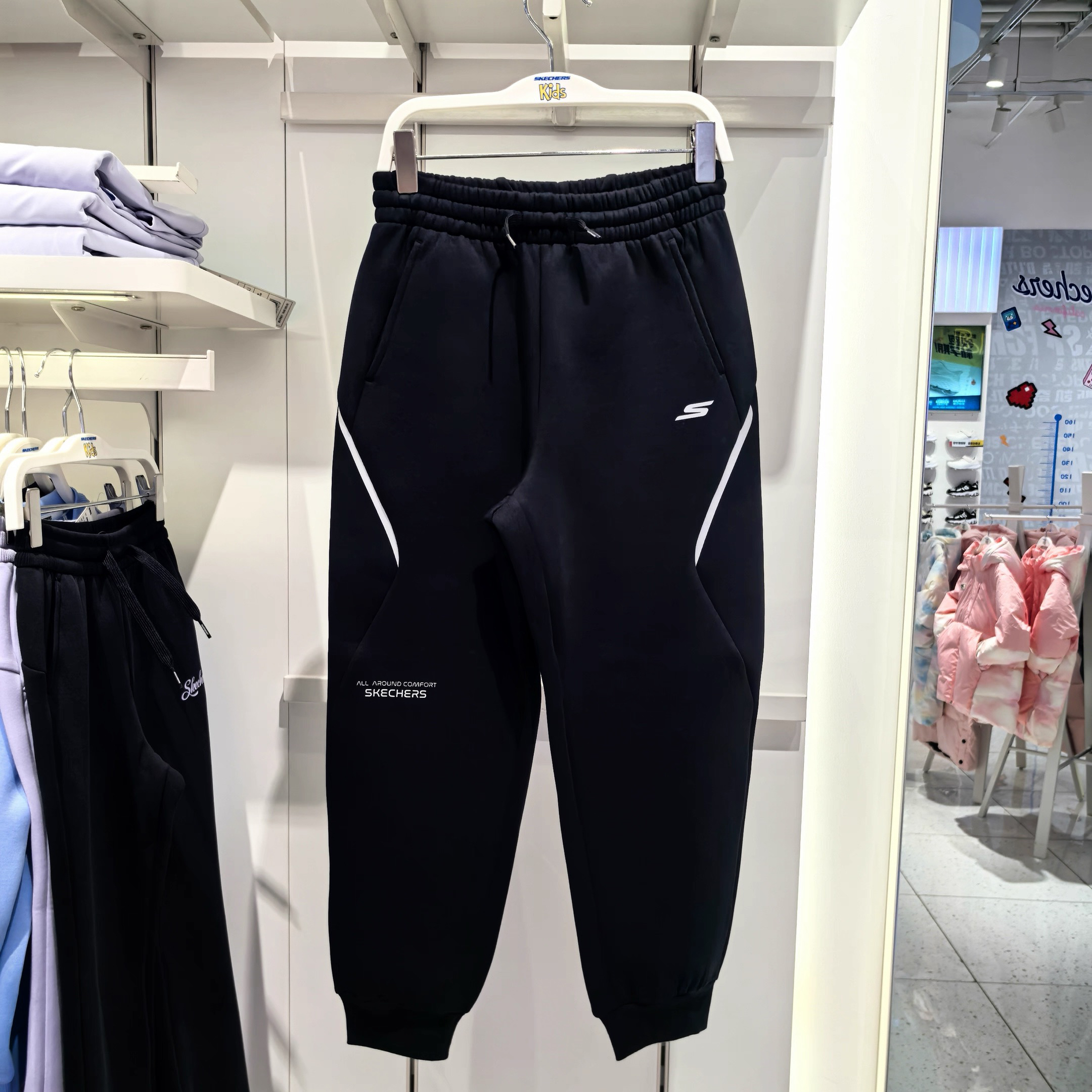 Skechers斯凯奇儿童2025冬新男童舒享运动系列休闲裤长裤P425B009