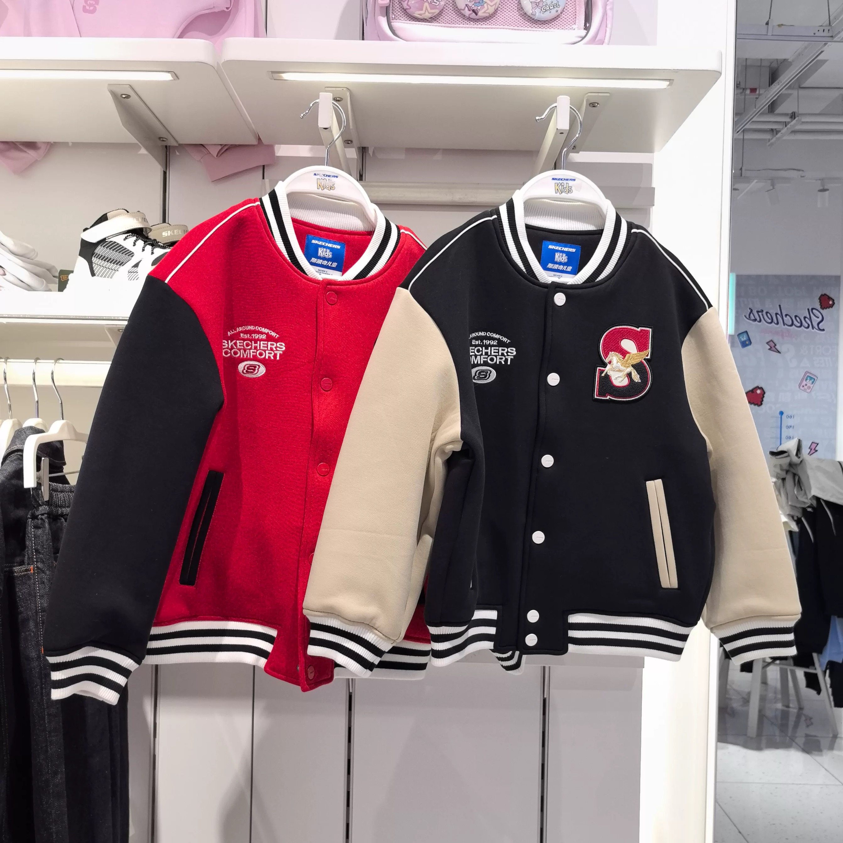 斯凯奇儿童26春季新款儿童时尚百搭运动加厚休闲棒球棉服L126B014,童装/婴儿装/亲子装,普通外套,淘宝优惠券,粉丝福利购,淘宝优惠卷