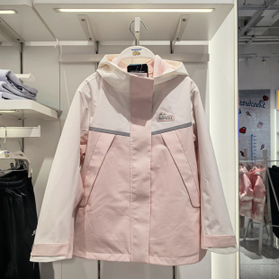 梭织外套 针织外套三合一冲锋衣P325G005 新款 斯凯奇儿童2025秋季