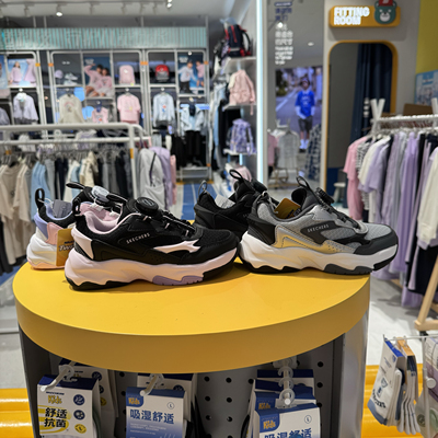 斯凯奇儿童25新款儿童锁扣舒适休闲运动鞋老爹鞋319076L/405323L