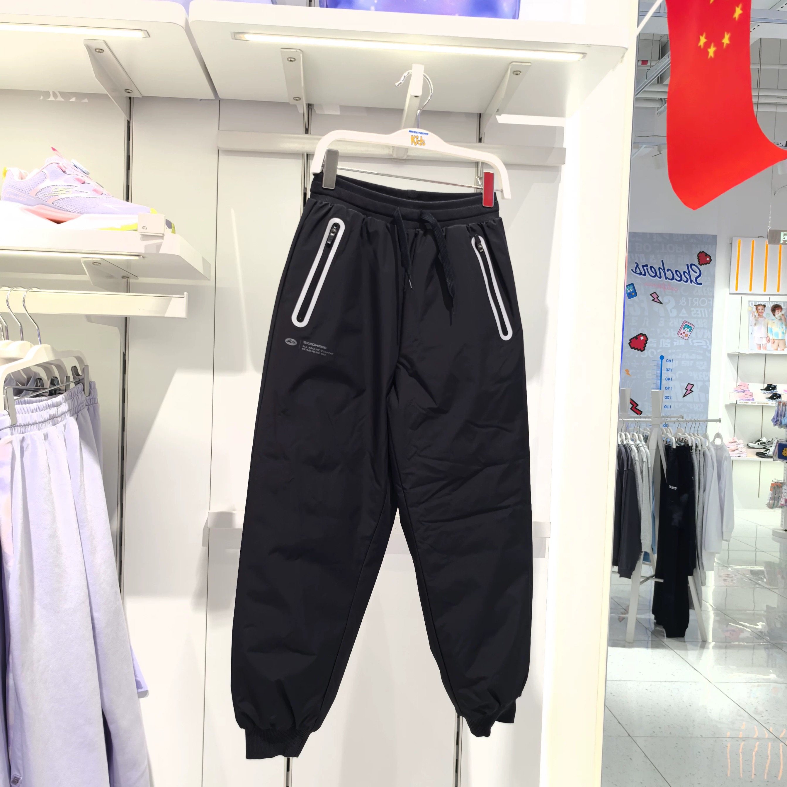 斯凯奇儿童25冬季新款运动户外系列男女童轻薄保暖羽绒裤P425K028,童装/婴儿装/亲子装,裤子,淘宝优惠券,粉丝福利购,淘宝优惠卷