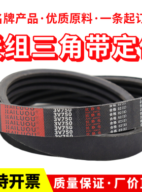 海陆欧联组三角带连体皮带BJ CJ 3V 5V 8V 4RB2050 SPB冷却塔皮带