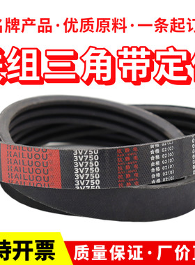 海陆欧联组三角带连体皮带BJ CJ 3V 5V 8V 4RB2050 SPB冷却塔皮带