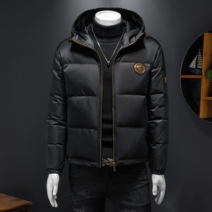 7396 冬季新款羽绒服男白鸭绒连帽休闲保暖外套 P310 控价428起图片