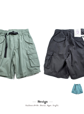 户外标杆!!NOVIGO OUTDOOR 宽松工装短裤 CITYBOY 速干机能DRYFIT