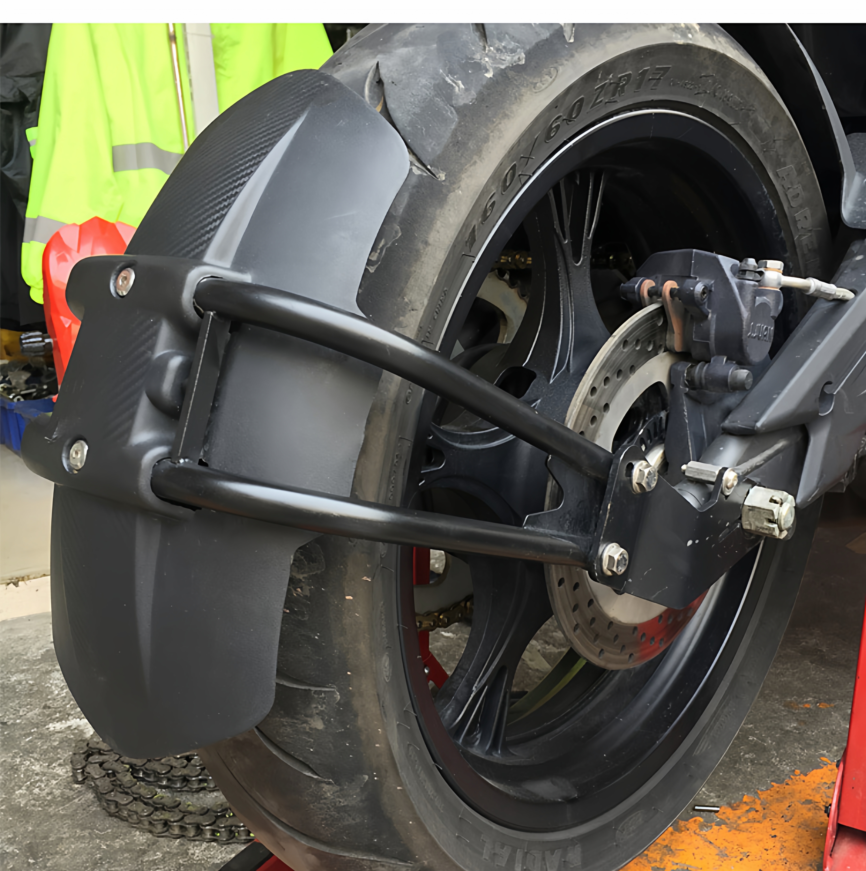 适用于春风675SR-R 后沙板挡水瓦500SR VOOM改装后挡泥板后土除