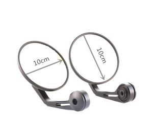 适用奔达金吉拉300改装 手把镜BD300手把后视镜大视野反光镜配件