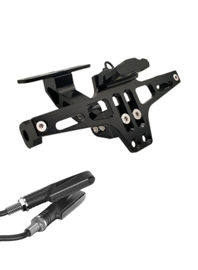 适用于川崎Ninja125 忍者250/SL ZX25R 改装短尾牌照架后车牌支架