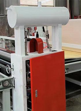 自动放剪切X合PEE棉P卷E珍珠棉皮革复机 涂胶机平贴机 EVA热熔胶