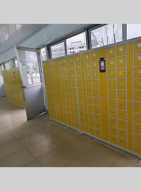 智能人脸识别员工手机柜/对接充考LAOTIE-0勤电柜手机存放/扫码卡