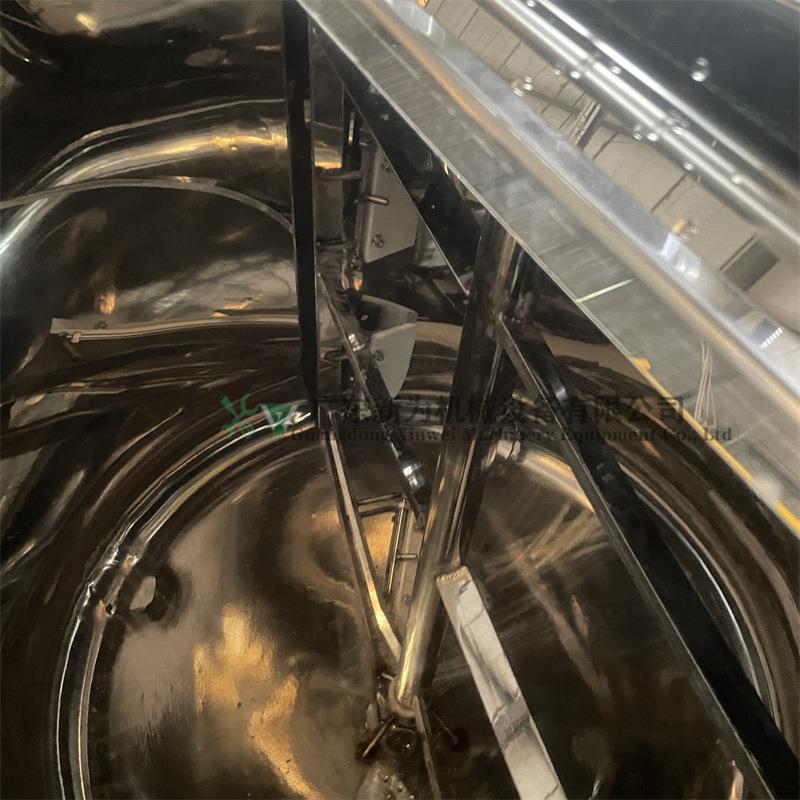 厂直销1T家液XW-500消泡剂混合罐物料粘稠度慢速刮壁式不体锈钢高