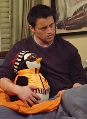 老友记企鹅！哈吉joey哈吉斯 hugsy企鹅玩偶公仔同款周边毛绒玩具