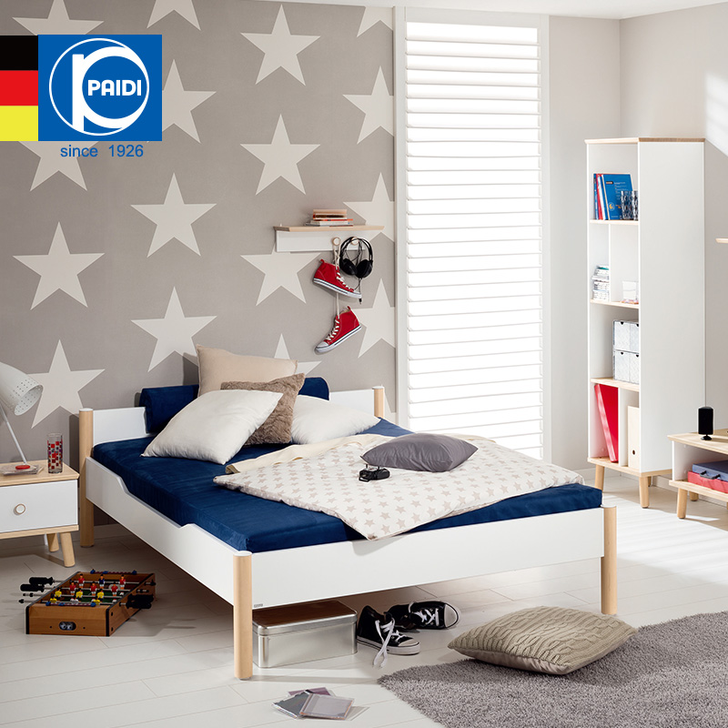 【德國進口】Paidi實木兒童床/男女孩公主床帶護欄單人1.2米北歐在類目 住宅傢俱, 牀類, 兒童牀中 - 來自Buy2taobao.com提供專業的淘寶代購服務