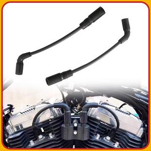 适用哈雷XL883 1200 48 72改装高压包移位支架 点火线圈侧移支架