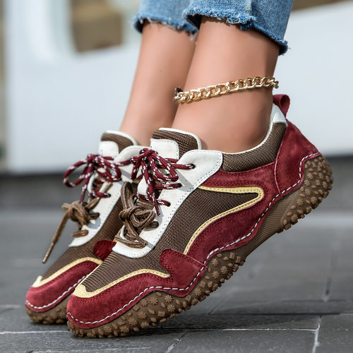 Large size men/women genuine leather shoes and sports shoes