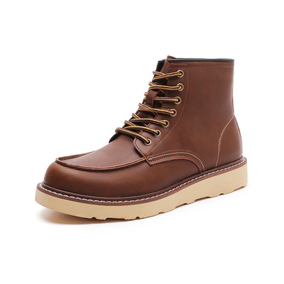 Martin boots men's genuine leather American retro style真皮