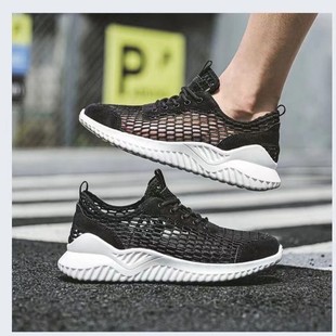 hole large hollow sports Men shoes男网面大孔镂空运动鞋 mesh