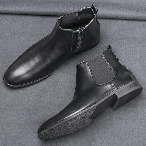 Large Chelsea boots men's short boots大码切尔西靴男短靴木根