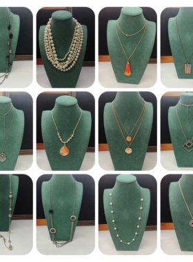 2E时尚流行饰品复古做旧老货孤品大气潮流女神小姐姐百搭项链