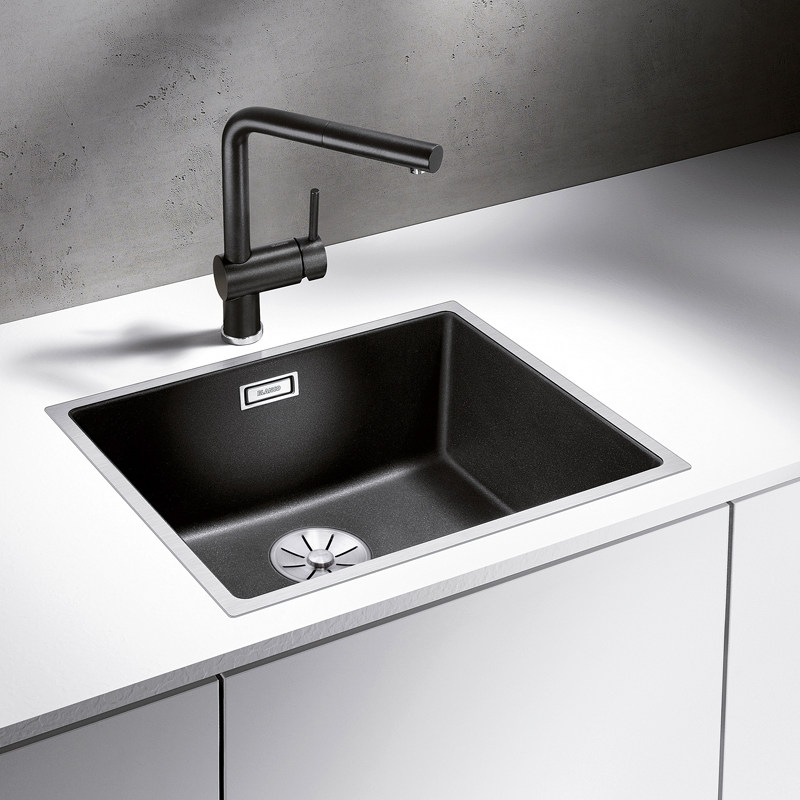 铂浪高blanco subline-500-if 花岗岩水槽厨房洗菜盆 定制 预定