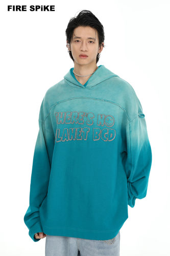 渐变色休闲卫衣FIRESPIKE长袖