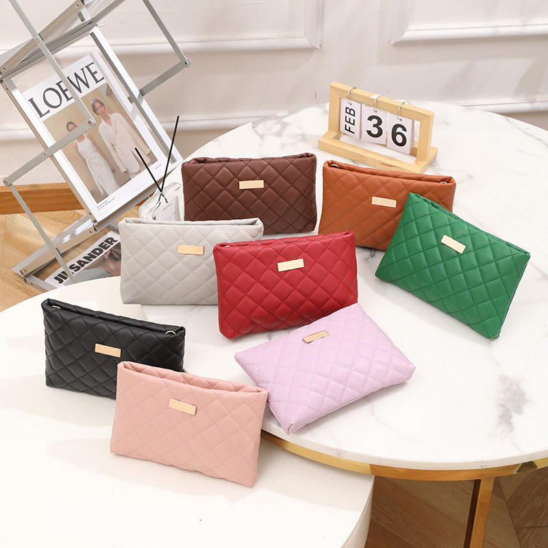 2023新款时尚女包简约绣花单肩包菱格链条斜跨小方包手机零钱包包,箱包皮具/热销女包/男包,通用款女包,淘宝优惠券,粉丝福利购,淘宝优惠卷