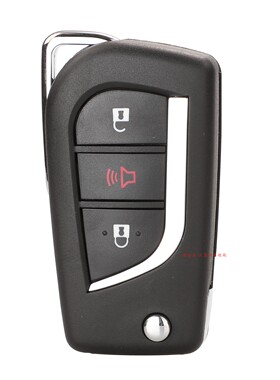 适用于丰田HILUX 海力士 奔跑者 穿越者 FORTUNER折叠遥控钥匙