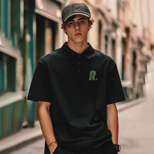 潮流大码宽松休闲短袖