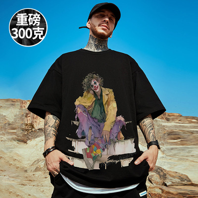 五分袖潮流大码青少年