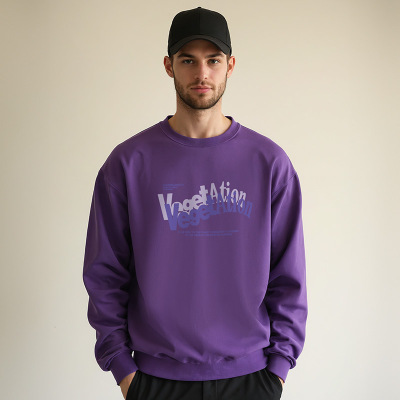 潮流大码宽松休闲卫衣摩严