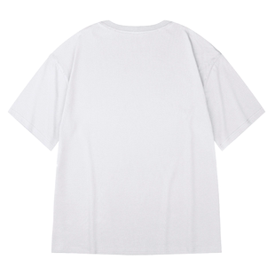 加肥加大纯色宽松酒红色T恤男潮情侣装胖子半袖大码男装潮牌短袖