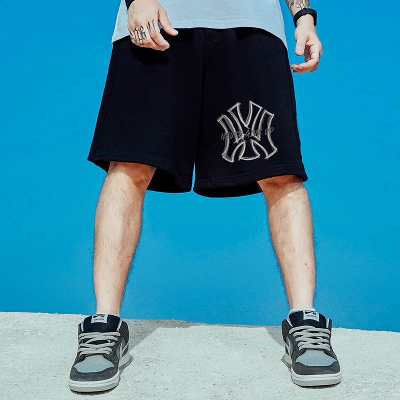 男士短裤夏季薄款宽松短裤男生休闲纯棉运动裤加肥加大码篮球裤男