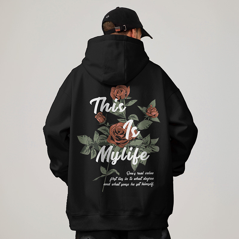 潮流大码宽松休闲卫衣