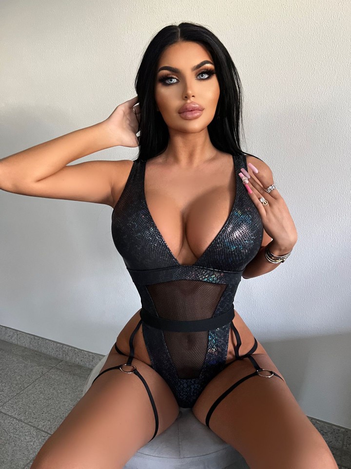 性感酒吧演出服深V领紧身连体泳衣烫金网纱拼接泳装辣妹swimsuit