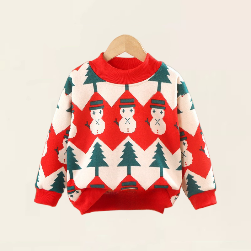 2折品牌特价清仓撤柜中大童秋冬休闲针织衫卡通时尚卫衣保暖毛衣