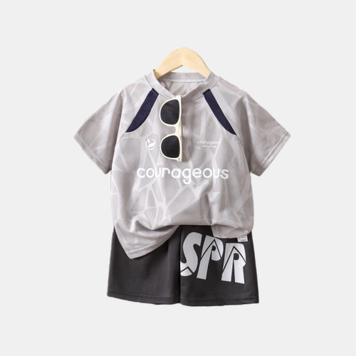 【2折专区】折扣店撤柜|亲子装中大童夏季速干短袖短裤运动篮球服