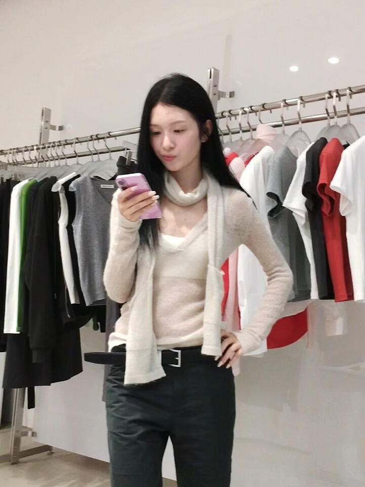 SJia【SAIDTOME】柳毛针织衫