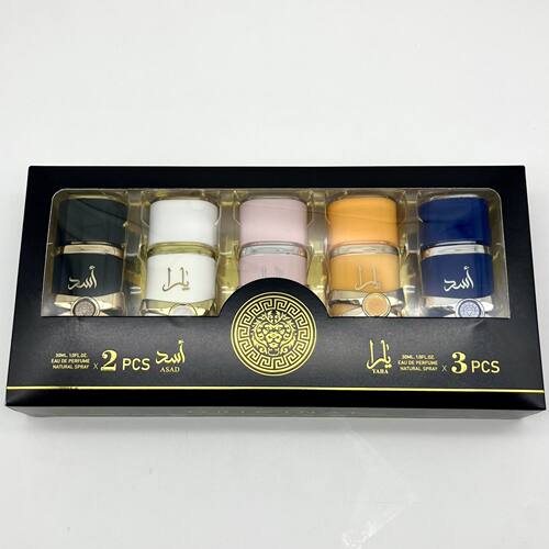 Lattafa ASAD YARA 5 piece 150ML spray perfume lady scent