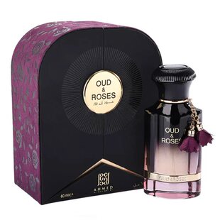 Arab AHMED scent perfume noble purple style OUD&ROSES