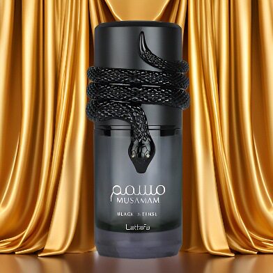 Lattafa Musamam BLACK INTENSE design spray perfume for lady