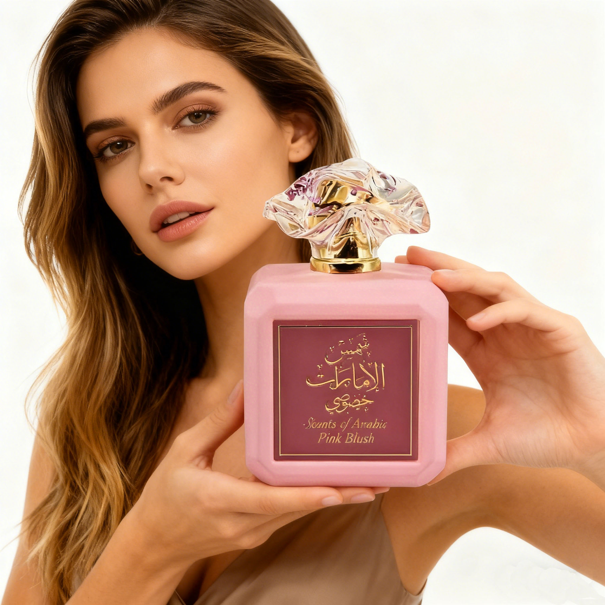 Ard al zaafaran pink blush spray floral perfume for women